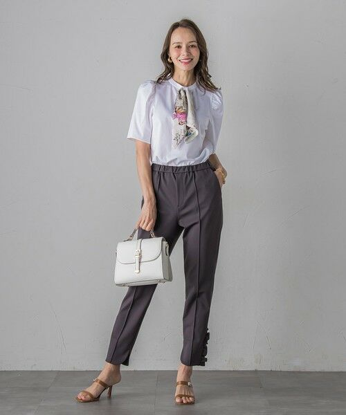 Viaggio Blu / ビアッジョブルー その他パンツ | 裾フリルパンツ≪洗濯機で洗える≫ | 詳細22