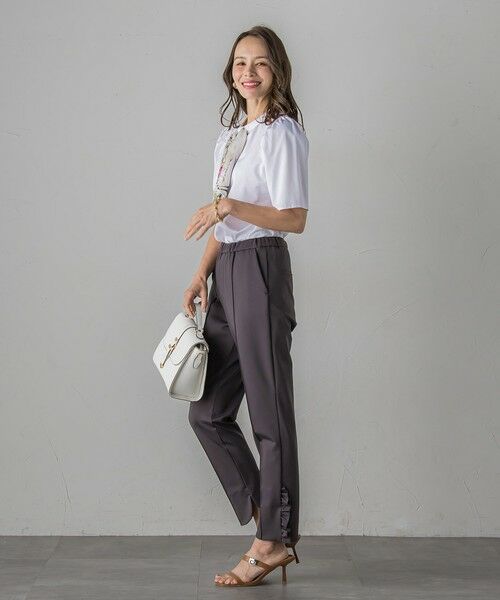 Viaggio Blu / ビアッジョブルー その他パンツ | 裾フリルパンツ≪洗濯機で洗える≫ | 詳細23