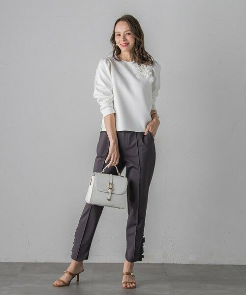 Viaggio Blu / ビアッジョブルー その他パンツ | 裾フリルパンツ≪洗濯機で洗える≫ | 詳細24