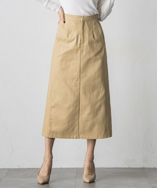 Viaggio Blu / ビアッジョブルー ミニ・ひざ丈スカート | 【WEB限定】ラメタイトスカート≪手洗い可能≫ | 詳細1