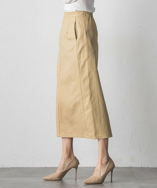 Viaggio Blu / ビアッジョブルー ミニ・ひざ丈スカート | 【WEB限定】ラメタイトスカート≪手洗い可能≫ | 詳細2