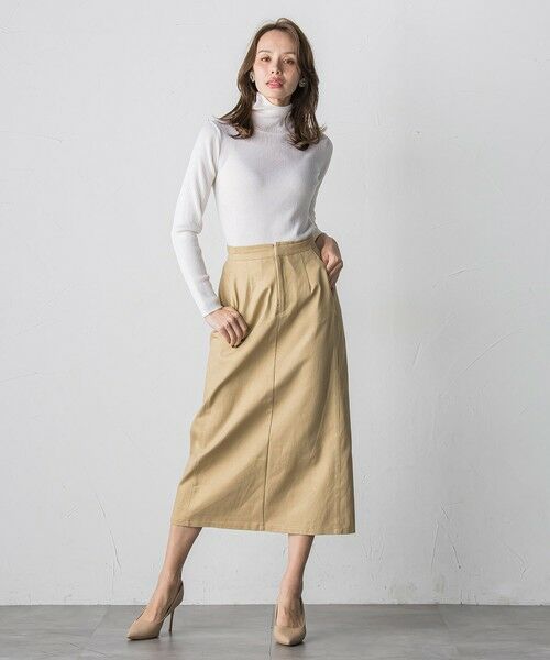 Viaggio Blu / ビアッジョブルー ミニ・ひざ丈スカート | 【WEB限定】ラメタイトスカート≪手洗い可能≫ | 詳細5