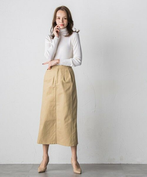 Viaggio Blu / ビアッジョブルー ミニ・ひざ丈スカート | 【WEB限定】ラメタイトスカート≪手洗い可能≫ | 詳細6