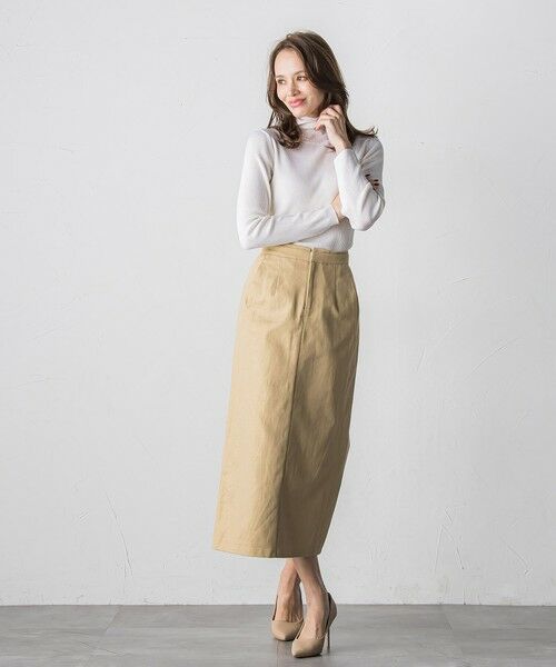 Viaggio Blu / ビアッジョブルー ミニ・ひざ丈スカート | 【WEB限定】ラメタイトスカート≪手洗い可能≫ | 詳細7