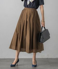 Viaggio Blu / ビアッジョブルー ミニ・ひざ丈スカート | ナチュラルオーガンジースカート