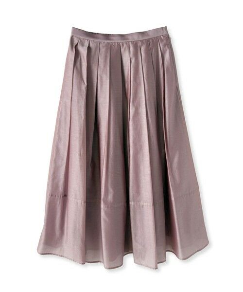 Viaggio Blu / ビアッジョブルー ミニ・ひざ丈スカート | ナチュラルオーガンジースカート | 詳細20