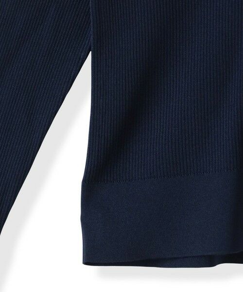 Viaggio Blu / ビアッジョブルー カーディガン・ボレロ | LUCINDAリブカーディガン≪手洗い可能≫ | 詳細9