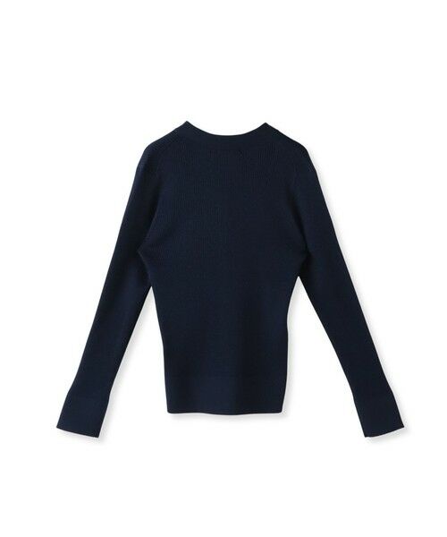 Viaggio Blu / ビアッジョブルー カーディガン・ボレロ | LUCINDAリブカーディガン≪手洗い可能≫ | 詳細12