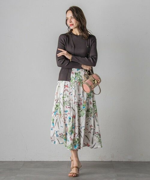 Viaggio Blu / ビアッジョブルー カーディガン・ボレロ | LUCINDAリブカーディガン≪手洗い可能≫ | 詳細23