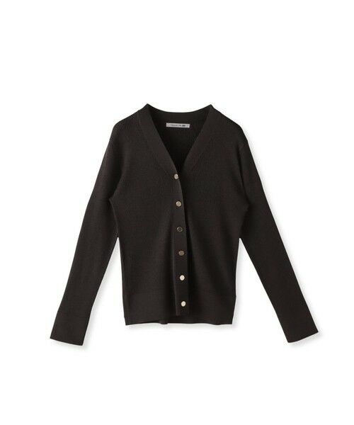Viaggio Blu / ビアッジョブルー カーディガン・ボレロ | LUCINDAリブカーディガン≪手洗い可能≫ | 詳細24