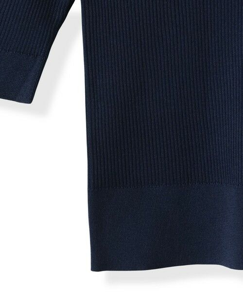 Viaggio Blu / ビアッジョブルー ニット・セーター | LUCINDAリブプルオーバー≪手洗い可能≫ | 詳細10