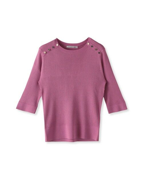 Viaggio Blu / ビアッジョブルー ニット・セーター | LUCINDAリブプルオーバー≪手洗い可能≫ | 詳細16