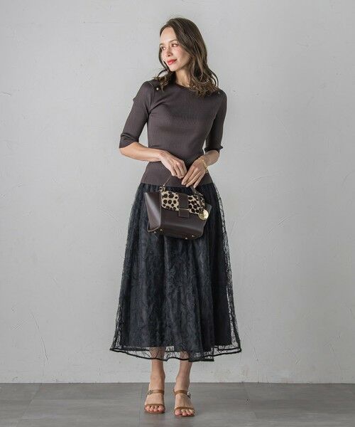 Viaggio Blu / ビアッジョブルー ニット・セーター | LUCINDAリブプルオーバー≪手洗い可能≫ | 詳細21