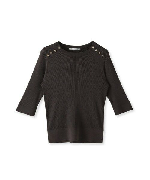 Viaggio Blu / ビアッジョブルー ニット・セーター | LUCINDAリブプルオーバー≪手洗い可能≫ | 詳細23