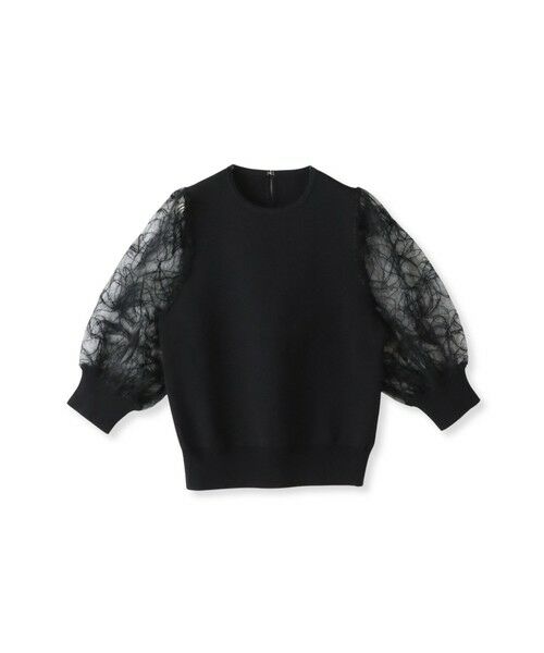 Viaggio Blu / ビアッジョブルー ニット・セーター | フェザーフラワーニット≪手洗い可能≫ | 詳細5