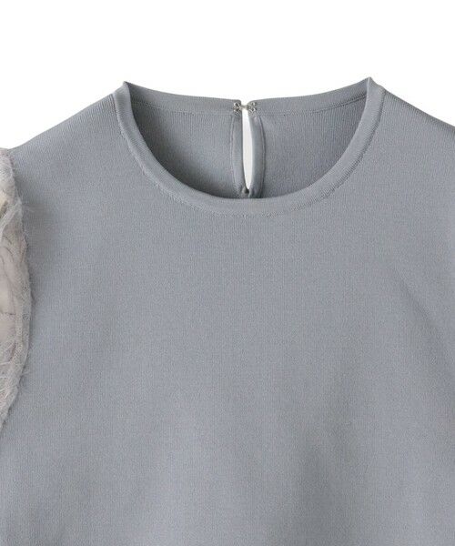 Viaggio Blu / ビアッジョブルー ニット・セーター | フェザーフラワーニット≪手洗い可能≫ | 詳細11