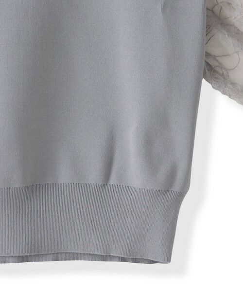 Viaggio Blu / ビアッジョブルー ニット・セーター | フェザーフラワーニット≪手洗い可能≫ | 詳細15