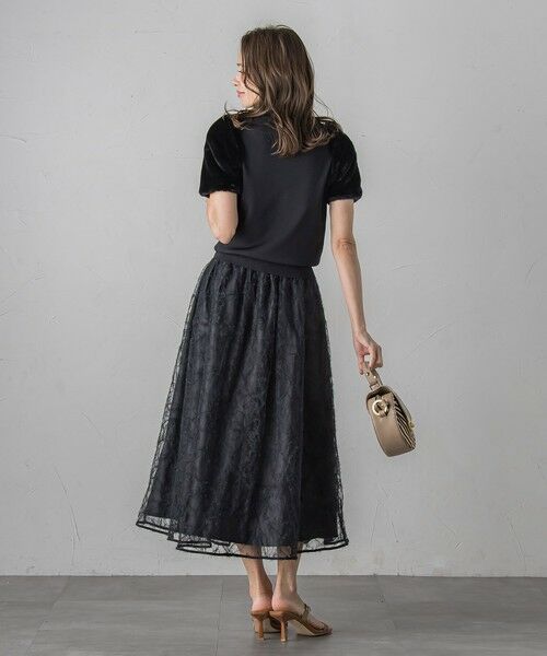 Viaggio Blu / ビアッジョブルー ニット・セーター | ファースリーブハイネックニット≪手洗い可能≫ | 詳細6