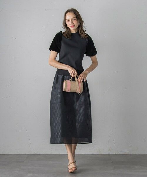 Viaggio Blu / ビアッジョブルー ニット・セーター | ファースリーブハイネックニット≪手洗い可能≫ | 詳細9