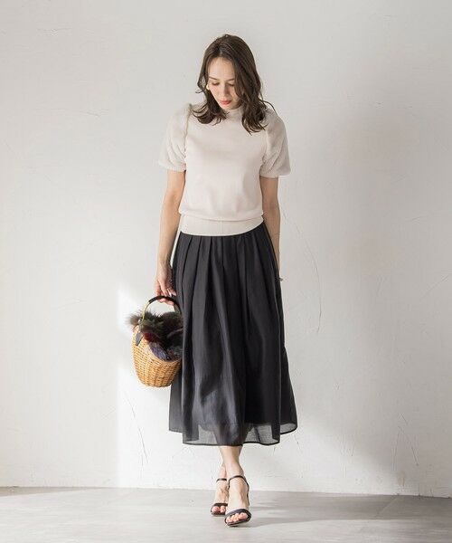 Viaggio Blu / ビアッジョブルー ニット・セーター | ファースリーブハイネックニット≪手洗い可能≫ | 詳細16