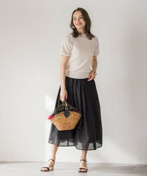 Viaggio Blu / ビアッジョブルー ニット・セーター | ファースリーブハイネックニット≪手洗い可能≫ | 詳細18