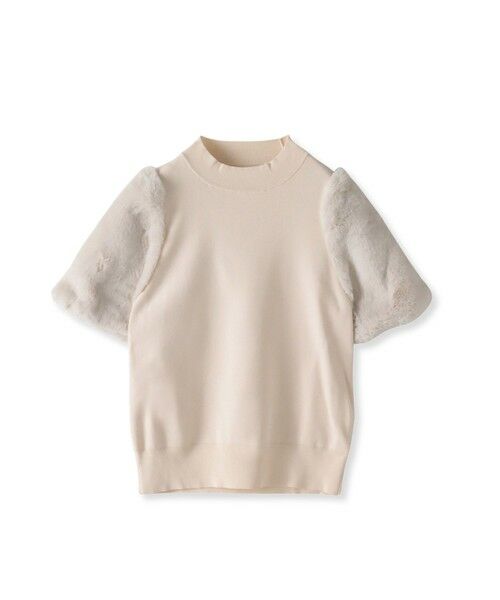 Viaggio Blu / ビアッジョブルー ニット・セーター | ファースリーブハイネックニット≪手洗い可能≫ | 詳細19