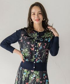 Viaggio Blu / ビアッジョブルー カーディガン・ボレロ | バタフライドッキングカーディガン≪手洗い可能≫