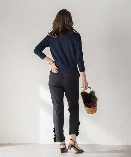 Viaggio Blu / ビアッジョブルー カーディガン・ボレロ | バタフライドッキングカーディガン≪手洗い可能≫ | 詳細14