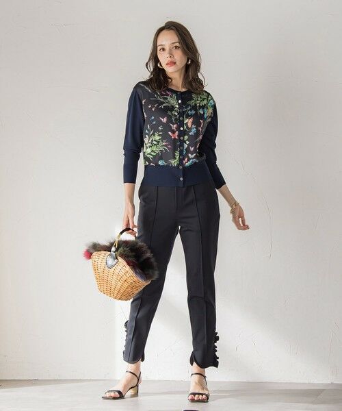 Viaggio Blu / ビアッジョブルー カーディガン・ボレロ | バタフライドッキングカーディガン≪手洗い可能≫ | 詳細15