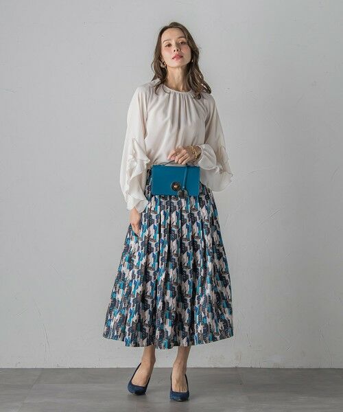 Viaggio Blu / ビアッジョブルー シャツ・ブラウス | ラッフルブラウス≪洗濯機で洗える≫ | 詳細14