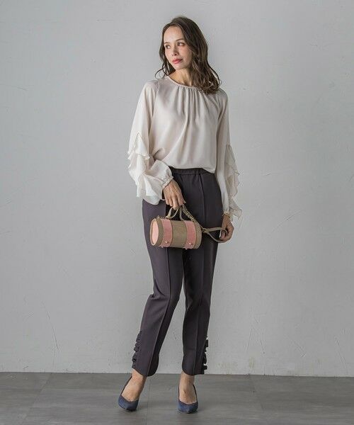 Viaggio Blu / ビアッジョブルー シャツ・ブラウス | ラッフルブラウス≪洗濯機で洗える≫ | 詳細6