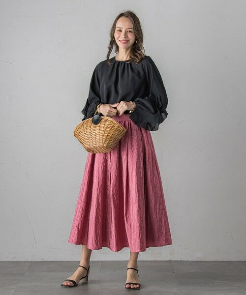 Viaggio Blu / ビアッジョブルー シャツ・ブラウス | ラッフルブラウス≪洗濯機で洗える≫ | 詳細17