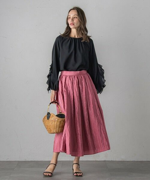 Viaggio Blu / ビアッジョブルー シャツ・ブラウス | ラッフルブラウス≪洗濯機で洗える≫ | 詳細18