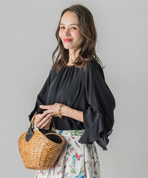 Viaggio Blu / ビアッジョブルー シャツ・ブラウス | ラッフルブラウス≪洗濯機で洗える≫ | 詳細19