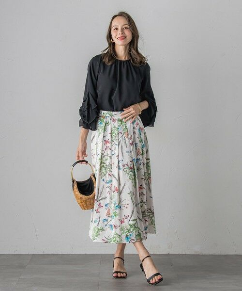 Viaggio Blu / ビアッジョブルー シャツ・ブラウス | ラッフルブラウス≪洗濯機で洗える≫ | 詳細22