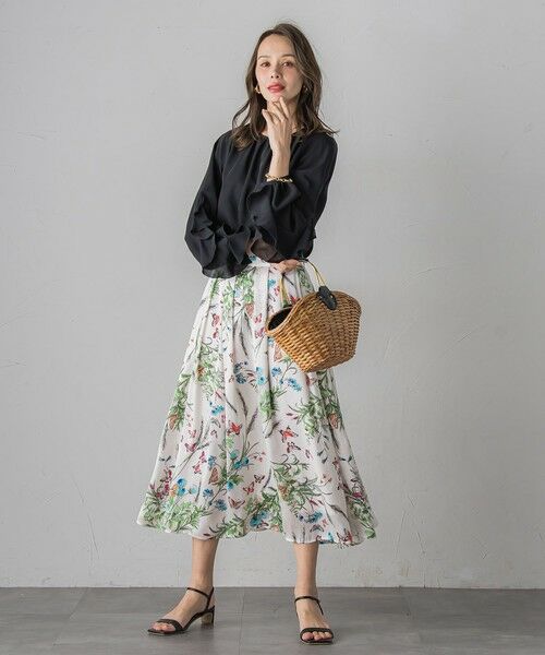 Viaggio Blu / ビアッジョブルー シャツ・ブラウス | ラッフルブラウス≪洗濯機で洗える≫ | 詳細24