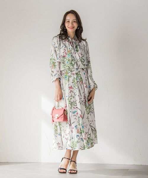 Viaggio Blu / ビアッジョブルー シャツ・ブラウス | バタフライプリントブラウス≪洗濯機で洗える≫ | 詳細8