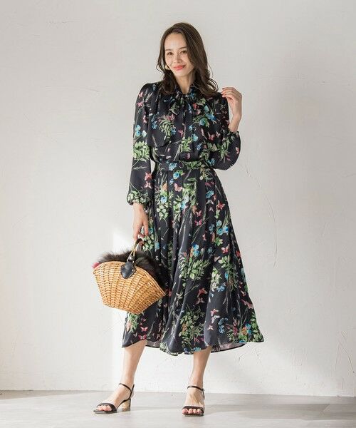 Viaggio Blu / ビアッジョブルー シャツ・ブラウス | バタフライプリントブラウス≪洗濯機で洗える≫ | 詳細21