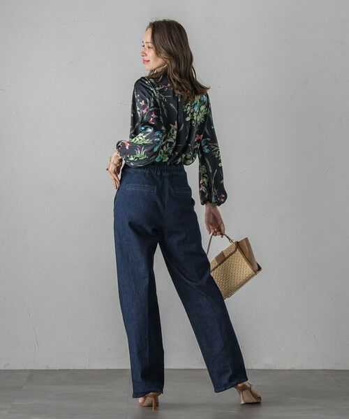 Viaggio Blu / ビアッジョブルー シャツ・ブラウス | バタフライプリントブラウス≪洗濯機で洗える≫ | 詳細25