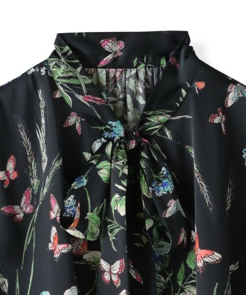 Viaggio Blu / ビアッジョブルー シャツ・ブラウス | バタフライプリントブラウス≪洗濯機で洗える≫ | 詳細28