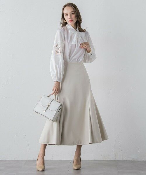 Viaggio Blu / ビアッジョブルー シャツ・ブラウス | 袖レースブラウス≪洗濯機で洗える≫ | 詳細4