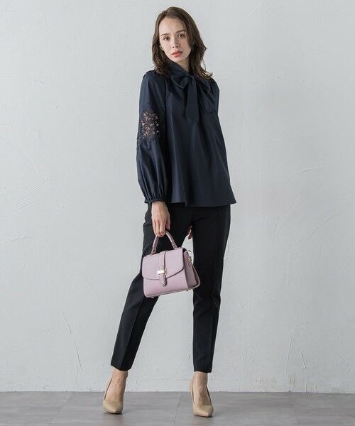 Viaggio Blu / ビアッジョブルー シャツ・ブラウス | 袖レースブラウス≪洗濯機で洗える≫ | 詳細11