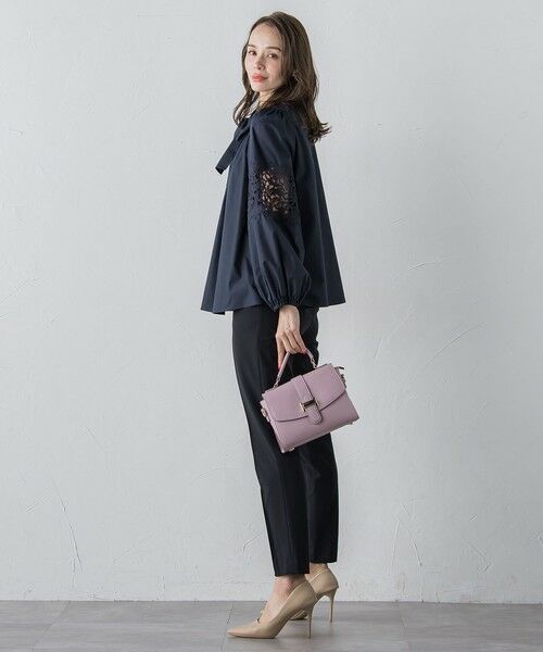 Viaggio Blu / ビアッジョブルー シャツ・ブラウス | 袖レースブラウス≪洗濯機で洗える≫ | 詳細9