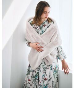 Viaggio Blu / ビアッジョブルー マフラー・ショール・スヌード・ストール | フェイクファーストール≪手洗い可能≫