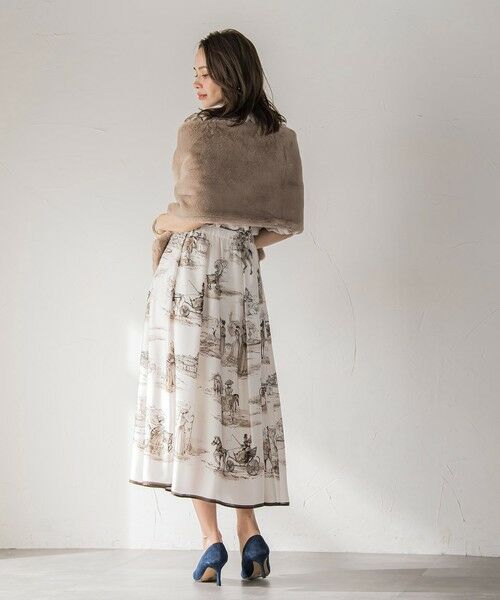 Viaggio Blu / ビアッジョブルー マフラー・ショール・スヌード・ストール | フェイクファーストール≪手洗い可能≫ | 詳細17