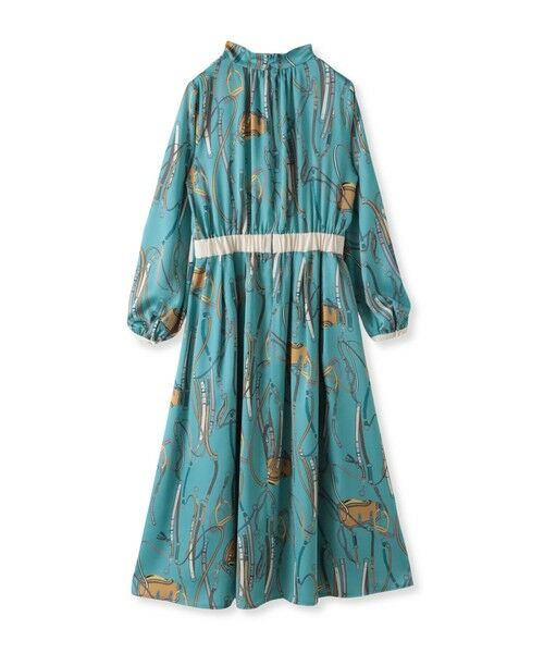 Viaggio Blu / ビアッジョブルー ロング・マキシ丈ワンピース | 馬具プリントワンピース≪手洗い可能≫ | 詳細25