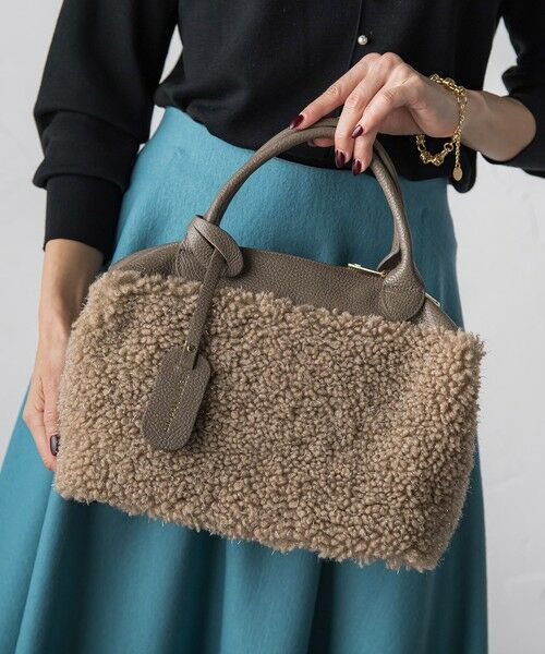 Viaggio Blu / ビアッジョブルー その他小物 | 【BEVINI】ラメフェイクファーバッグ | 詳細1