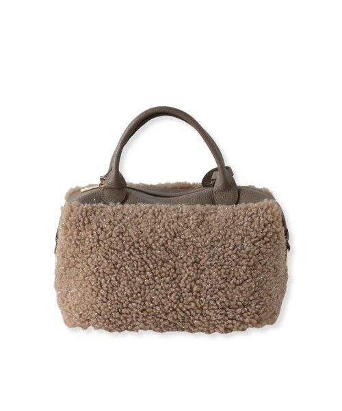 Viaggio Blu / ビアッジョブルー その他小物 | 【BEVINI】ラメフェイクファーバッグ | 詳細10