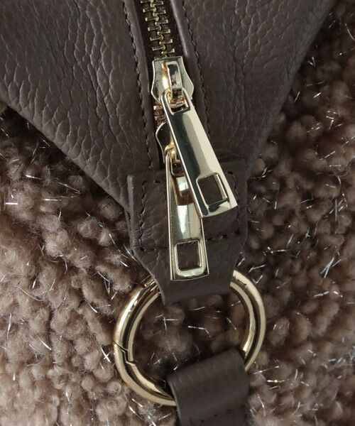 Viaggio Blu / ビアッジョブルー その他小物 | 【BEVINI】ラメフェイクファーバッグ | 詳細11