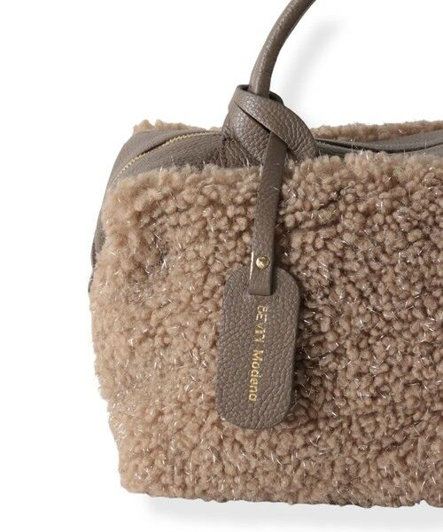 Viaggio Blu / ビアッジョブルー その他小物 | 【BEVINI】ラメフェイクファーバッグ | 詳細7